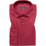 Rote Langärmelige Eterna Kentkragen Hemden mit Kent-Kragen aus Polyamid für Herren Größe S 