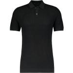 Schwarze Unifarbene Drykorn Herrenpoloshirts & Herrenpolohemden aus Baumwolle Größe M 