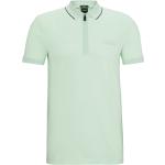 Hellgrüne HUGO BOSS BOSS Herrenpoloshirts & Herrenpolohemden aus Baumwolle Größe 3 XL 