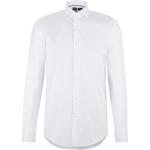 Weiße Elegante HUGO BOSS BOSS Slim Fit Hemden aus Baumwollmischung für Herren 