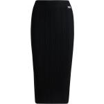 Schwarze HUGO BOSS HUGO Midi Schlauchröcke aus Polyamid für Damen Größe XS 