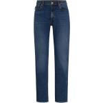 Marineblaue HUGO BOSS HUGO Slim Fit Jeans aus Baumwolle für Herren Weite 30, Länge 30 