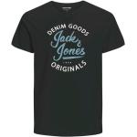 Schwarze Jack & Jones T-Shirts aus Baumwolle für Herren für den für den Sommer 