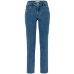 Reduzierte TCHIBO Bio Slim Fit Jeans mit Reißverschluss aus Baumwolle für Damen Größe M 
