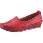 Rote Slip-on Sneaker für Damen 
