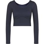 Schwarze Langärmelige sloggi Nachhaltige Langarm-Unterhemden für Damen Größe M 