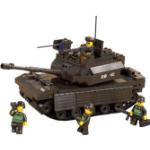 SLUBAN Panzer II (312 Teile) Konstruktionsspielzeug, Mehrfarbig