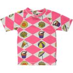 Reduzierte Pinke Småfolk Kinderbadeshirts & Kinderschwimmshirts aus Polyamid für Mädchen Größe 134 