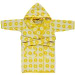 Gelbe Småfolk Kinderbademäntel mit Kapuze aus Frottee maschinenwaschbar für Jungen Größe 134 