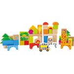 Bunte small foot Zoo Holzbausteine aus Holz 