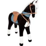 Barbie Reitpferd mit Sound 81cm Weiß/Rosa Plüsch Pferd Standpferd Spielpferd 
