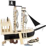 12 cm Smallfoot – Ein eisigartiges Abenteuer Piraten & Piratenschiff Biegepuppen aus Holz 