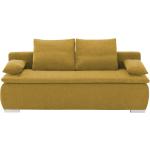 Gelbe Schlafsofas mit Bettkasten aus Kunststoff Breite 150-200cm, Höhe 50-100cm, Tiefe 50-100cm 