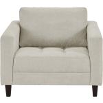 Weiße Lounge Sessel Breite 100-150cm, Höhe 50-100cm, Tiefe 50-100cm 