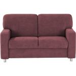 Rote Zweisitzer-Sofas Breite 150-200cm, Höhe 50-100cm, Tiefe 50-100cm 2 Personen 