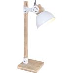 Braune etc-shop Nachttischlampen & Nachttischleuchten aus Holz smart home E27 Energieklasse mit Energieklasse G 