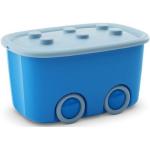 Hellblaue Smartbox Pro Rechteckige Spielzeugkisten & Spielkisten aus Kunststoff mit Deckel 