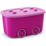 Pinke Smartbox Pro Rechteckige Spielzeugkisten & Spielkisten aus Kunststoff mit Deckel 