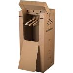 Smartboxpro Kleiderbox 2-wellig, bis 30kg belastbar, Innenmaße 540 x 540 x 1240mm