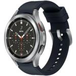 Silberne SAMSUNG Galaxy Watch4 Smartwatches mit GPS mit LTE 