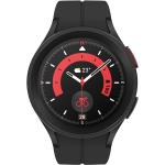 Schwarze 5 Bar wasserdichte SAMSUNG Galaxy Watch5 Android Wear Smartwatches aus Titan mit GPS mit LTE 