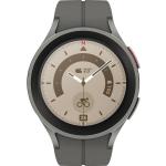 Graue SAMSUNG Galaxy Watch5 Pro Smartwatches mit GPS mit LTE 