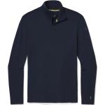 Blaue Color Blocking Langärmelige Smartwool Merino-Unterwäsche für Herren Größe S für den für den Winter 