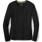 Schwarze Elegante Langärmelige Smartwool T-Shirts für Damen Größe S 