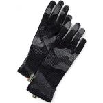 Reduzierte Schwarze Smartwool Touchscreen-Handschuhe aus Baumwolle für Herren Größe XS 