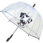 Reduzierte Schwarze Smati Durchsichtige Regenschirme für Kinder mit Tiermotiv 