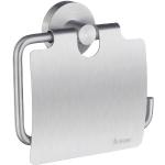 Reduzierte Silberne Minimalistische Smedbo HOME Toilettenpapierhalter & WC Rollenhalter  aus Chrom 