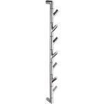 Silberne Smedbo OUTLINE LITE Garderobenleisten & Hakenleisten aus Edelstahl Breite 0-50cm, Höhe 0-50cm, Tiefe 0-50cm 