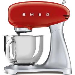 Smeg Küchenmaschine SMF02 in Rot, 800 Watt