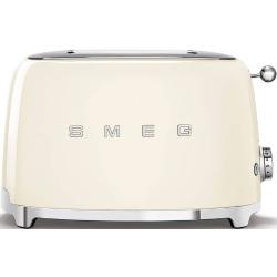 smeg Toaster 50's Style Edelstahl Beige