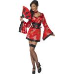 Rote Smiffys Geisha-Kostüme aus Polyester für Damen Größe M 