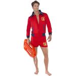 Rote Smiffys Baywatch Aufblasbare Kostüme aus Polyester für Herren Größe L 