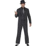 Reduzierte Schwarze Smiffys Charleston-Kostüme & 20er Jahre Kostüme aus Polyester für Herren Größe XL 