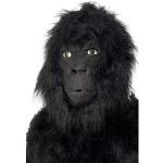 Schwarze Smiffys Affenmasken für Damen Einheitsgröße 