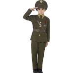 Grüne Smiffys Offizier-Kostüme für Kinder 