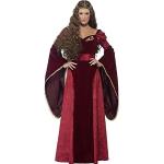 Smiffys 27877L - Medieval Queen Deluxe Kostüm mit