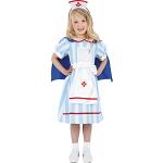 Reduzierte Blaue Smiffys Krankenschwester-Kostüme aus Polyester für Kinder 