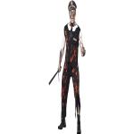 Schwarze Smiffys Zombiepolizei-Kostüme aus Polyester für Herren Größe L 