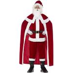 Reduzierte Rote Smiffys Weihnachtsmannkostüme & Nikolauskostüme aus Polyester für Herren Größe XL 