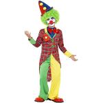 Reduzierte Bunte Smiffys Clown-Kostüme & Harlekin-Kostüme aus Polyester für Kinder 