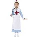 Blaue Smiffys Krankenschwester-Kostüme aus Polyester für Kinder 