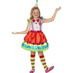 Reduzierte Bunte Smiffys Clown-Kostüme & Harlekin-Kostüme aus Polyester für Kinder 