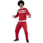 Reduzierte Rote Smiffys 80er Jahre Kostüme aus Polyester für Herren Größe L 