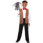 Braune Smiffys Schornsteinfeger-Kostüme aus Polyester für Kinder 