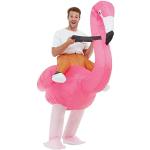 Pinke Smiffys Flamingo-Kostüme Einheitsgröße 