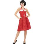 Rote Smiffys Rockabilly-Kostüme für Damen 